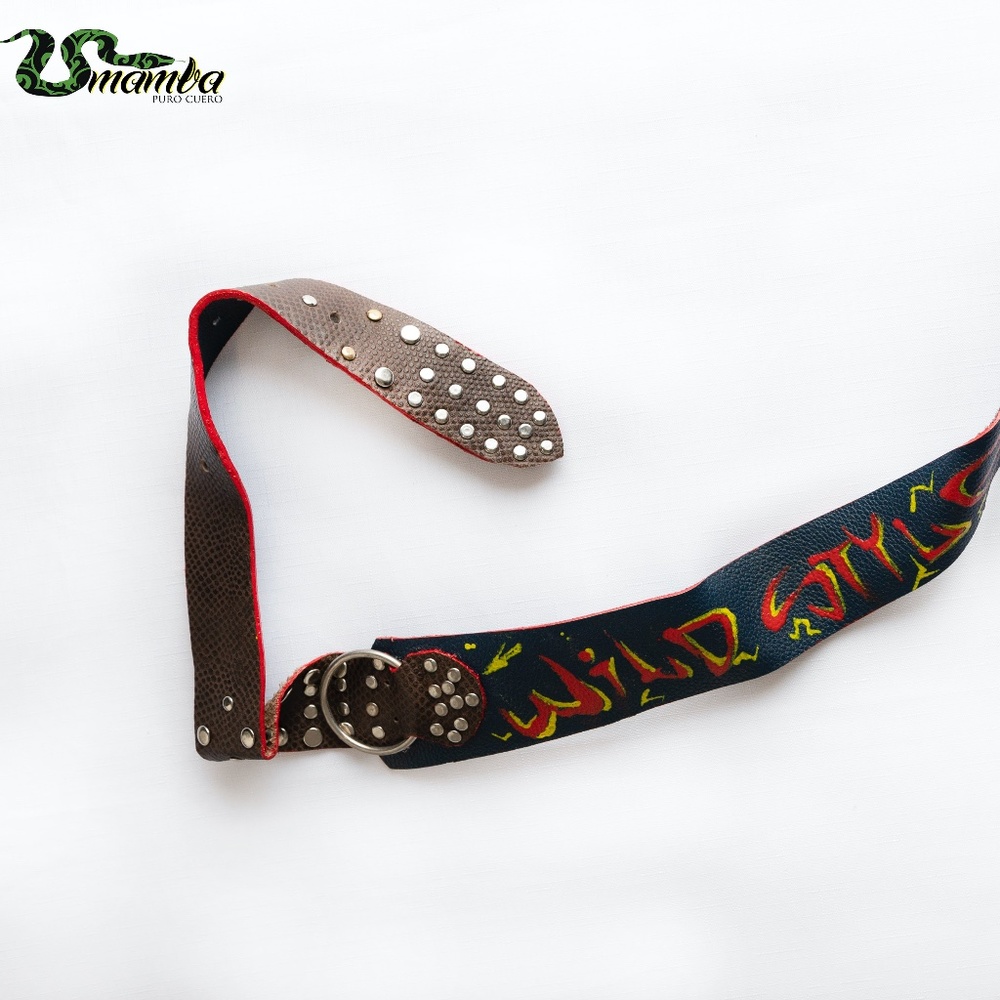 Unisex belt leather